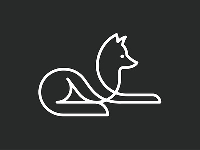 fox brand branding design fox fox logo iran line logo logodesign vector visual identity