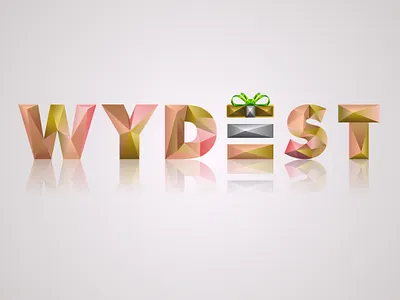WYDEST Logo Design - Polygonal Logo 3d logo brand identity branding design geometric logo illustration illustrator logo design polygonal logo typography