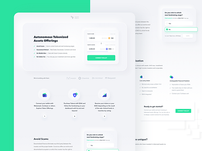 Autonomous Tokenized Assets Offerings. autonomous chrome crypto decentralized design distributed ledger dlt gradient gradient gray gray swap token tokenization tokenized assets tokenized real estate web