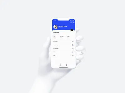 Personal Page app bitcoin blockchain btc crypto landingpage minimal minimalist ui ux wallet