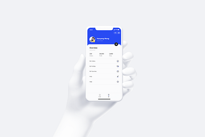 Personal Page app bitcoin blockchain btc crypto landingpage minimal minimalist ui ux wallet