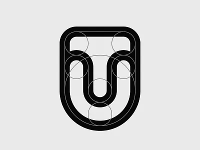 TU monogram abstract clean geometric lettermark logo logodesigner logomark minimal modern modernism