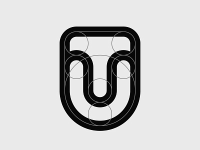 TU monogram abstract clean geometric lettermark logo logodesigner logomark minimal modern modernism