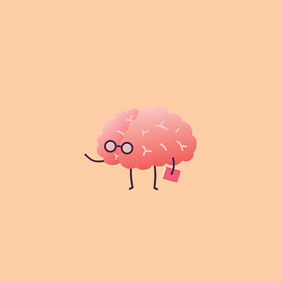 brain ai brain clean design design flat design illustration organ