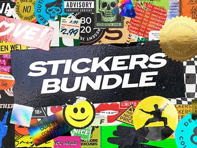 Sticker Mockup Bundle Logo Branding design foil gradient holographic holography layer layers logo logo bundle logo desing logo stamp logos mock up psd psd file sticker sticker mockup sticker mockup bundle stickers texture