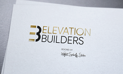 Elevation Builders Logo Design branding design graphic design logo logo design typography