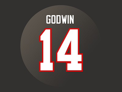 Chris Godwin Icon Gray chris godwin chris godwin icon design fantasy football fantasy football design icon iconset illustration logo nfl nfl design photoshop vector art