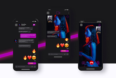 Chat app design - Part 2 app design chat app ui ui ux ui design user experience user interface user interface design userinterface