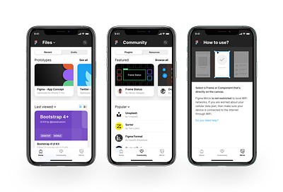 Figma App - Concept app app design apple concept figma figmadesign ios iphone iphone x mockup