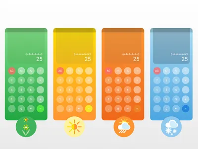 Daily UI 004 Seasonal Calculator 004 beginner dailyui 004 dailyui004 figma