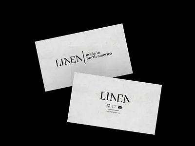 Linen Cards design branding design designer graphicdesign minimalistic mono