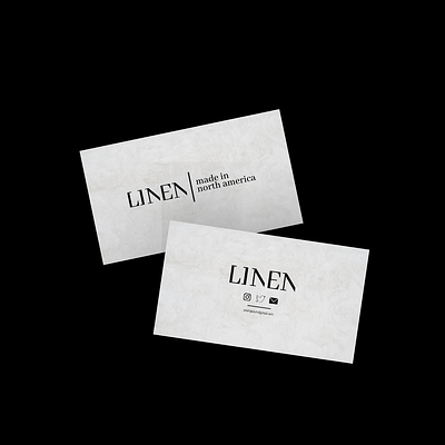 Linen Cards design branding design designer graphicdesign minimalistic mono