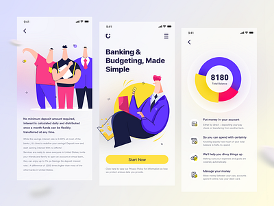 Virtual bank — Invite friends account activity banking benefit dashboard data visualization design fintech branding friends graphic illustration interesting product design ui uiux user interface vector