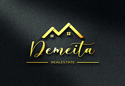 Real estate logo architecture branding building construction home logo real estate real estate logo realestate realtor typography ui uiux ux