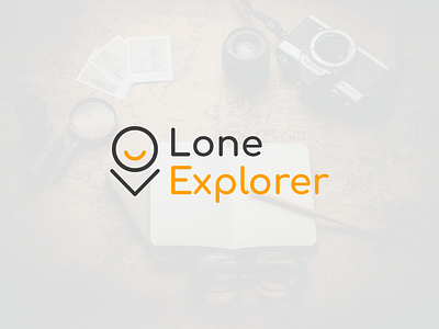 LoneExplorer branding clean design flat design flat logo flat logo design flatdesign logo logo design travel travel agency travel app travel logo traveling traveling logo vector