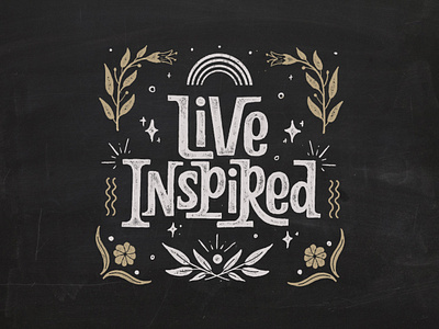 Custom lettering branding decorative design floral handlettering illustration logo logotype mural quote sticker type typography