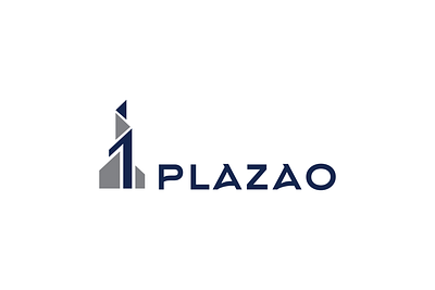 Plazao branding building building logo clean design flat design flat logo flat logo design flatdesign logo logo design modern logo modern logo design property property logo vector