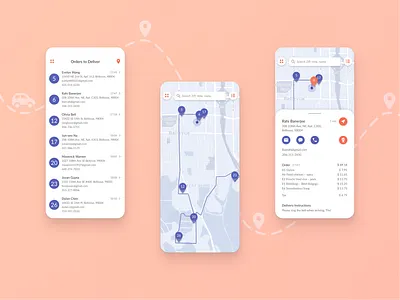 Food Delivery App app food delivery ui ux