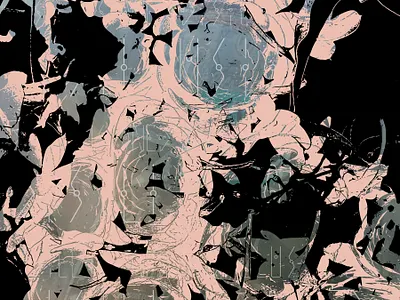 Confusion black pink vector vector art