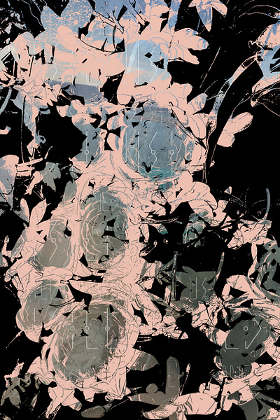 Confusion black pink vector vector art