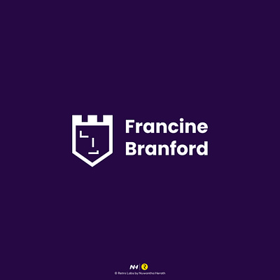 Francine Branford brand design branding design flat identity branding identitydesign logo logo design minimal personal brand