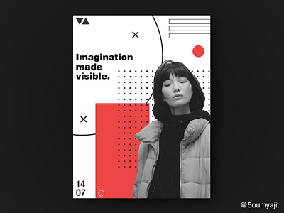 Contrast Collection Pt.1 - Poster Design contrast design designfeed dribbble dribbble best shot element elements graphic graphic design graphicdesign layout layoutdesign minimal poster poster a day poster design posterdesign posters print red