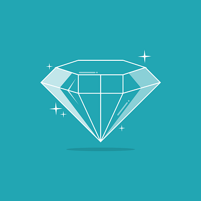 Shine Bright Like A Diamond animation art artwork design flat design flat illustration flatdesign illustration illustrator vector