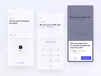 sms verification app blur design form input light mobile number phone registration sign up sketchapp sms ui ux verification