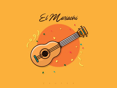 El Mariachi 2d adobe illustrator animation branding character design design design inspiration design of the day flat guitar illustration logo mexico minimal music typography ux vector vectors