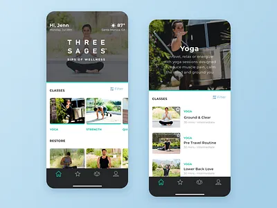 Tree Sages Mobile Application app app design application design health ios ui ux web design web design wellness