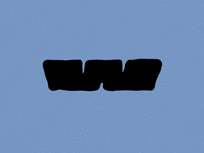 W illustration lettering procreate stuff my kid says typography