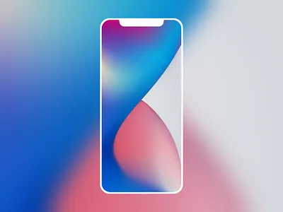 Abstract iOS 14 Wallpaper abstact art design gradient illustrator ios ios 14 ios14 iphone mesh tool wallpaper wallpapers