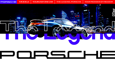 PORSCHE adobe interactivity ui ux arvers behance branding digitaldancingwordsrecords dribble ux frederic typography ui ux