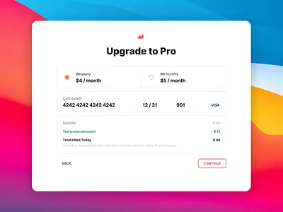 Upgrade to Pro analytics card finance metrics payments pricing thesemetrics upgrade