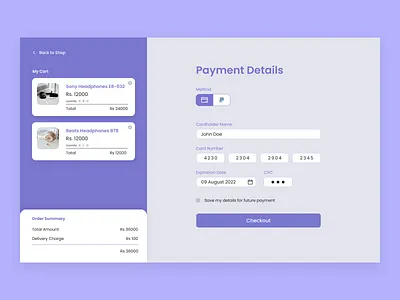 Credit Card Checkout Page card cardcheckout cards ui clean ui creditcard creditcardcheckout daily ui dailyui dailyuichallenge form pastel color pastels payment form web design web form