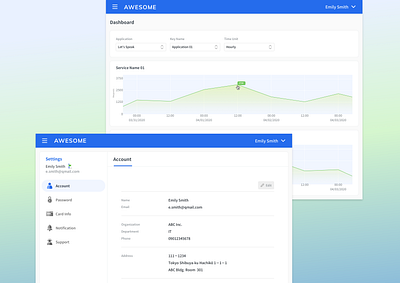 Data Analysis Platform account analysis analytics api dashboard data dropdown graph home ia icons linegraph menu minimal navigation profile settings sidebar webapp webdesign