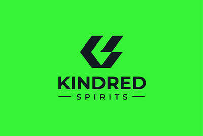 Kindred logo branding design flat graphic graphic design logo logo design minimal ui unique logo