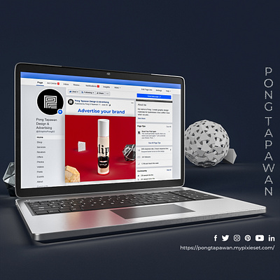 LAPTOP advertising branding graphic design minimalist mockup photoshop