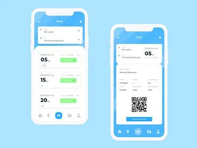 Book public transportation ticket online feature booking design light rail public transit ui ux
