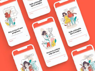 Sketch Styled Walkthrough Illustration app design branding design graphic design illustration ios ipad minimal procreate sketch ui ux vector