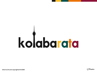 kolabarata branding dayagraphics design flat illustration illustrator logobrand logobranding logotype minimal