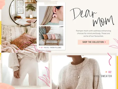 Web Banner Collage collage collage art collage design feminine texture web banner web banner design web designer website banner