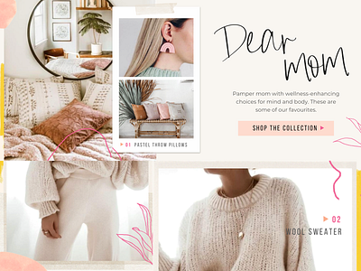 Web Banner Collage collage collage art collage design feminine texture web banner web banner design web designer website banner