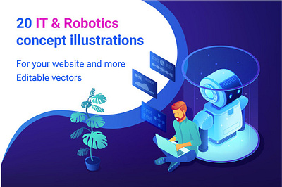 Isometric IT & Robotics concepts background concept concepts design illustraion illustration illustration art illustration design illustration digital illustrations illustrator isometric isometric design isometric illustration isometric it logo robotic vector vector illustration vectorart