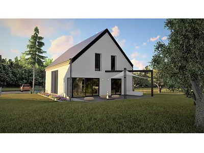 Wizualizacja domku Rosa