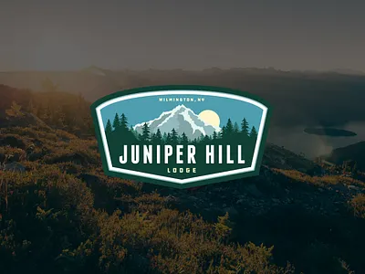 Juniper Hill Brand Identity Concept 2 brand branding design logo moutains national parks parks