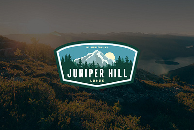 Juniper Hill Brand Identity Concept 2 brand branding design logo moutains national parks parks