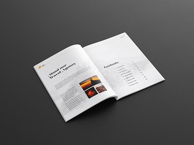 Travel Brochure annual report booklet branding branding design brochure design brochure layout brochure mockup brochure template company profile magazine magazine design proportion proposal proposal template travel brochure