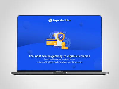 Web Landing page design for Buyandselllibra adobexd branding design homepage design minimal typography ui ux web website