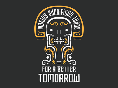 Sacrifice aztec mayan sacrifice skull tribal